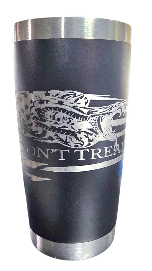 20oz Tumbler Stainless Steel - Don't Tread On Me